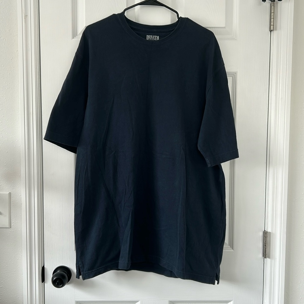 Duluth Trading Company - Men’s Medium - Navy Blue Shirt